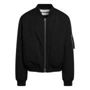 Jil Sander Stilig Bomberjacka Black, Herr