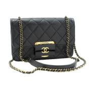 Chanel Vintage Pre-owned Laeder chanel-vskor Black, Dam