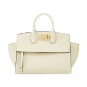 Salvatore Ferragamo Vita Väskor Kollektion White, Dam