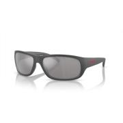 Arnette Modern Ultra-Omslutande Solglasögon Gray, Unisex