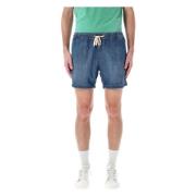 Polo Ralph Lauren Sportiga Volley Shorts för Män Blue, Herr