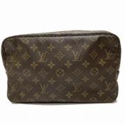 Louis Vuitton Vintage Pre-owned Tyg louis-vuitton-vskor Brown, Dam