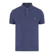 Polo Ralph Lauren Bomullspolo med logotyp Blue, Herr