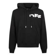 Off White Skate Hoodie Sweaters Black, Herr