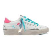 Crime London Vita Sneakers för en snygg look White, Dam