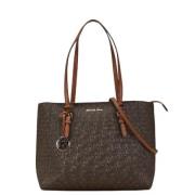 Michael Kors Pre-owned Pre-owned Canvas totevskor Brown, Dam