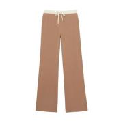 Ines De La Fressange Paris John bomullsbyxor Beige, Dam