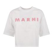 Marni Stiliga T-shirts och Polos White, Dam