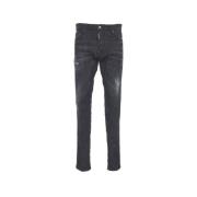 Dsquared2 Svarta Slim Fit Cool Guy Jeans Black, Herr