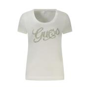 Guess Vita Bomullstoppar & T-shirt White, Dam