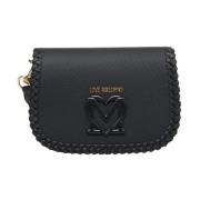 Love Moschino Svart Axelväska Elegant Chic Stil Black, Dam