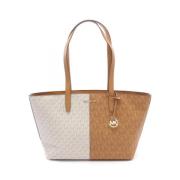 Michael Kors Pre-owned Pre-owned Canvas axelremsvskor Brown, Dam