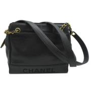 Chanel Vintage Pre-owned Laeder chanel-vskor Black, Dam