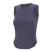 The Attico Bomull Tank Top Purple, Dam