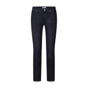 Cambio Paljett Raka Jeans Black, Dam