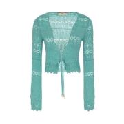 Akep Stiliga Sweaters Kollektion Blue, Dam