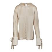 Semicouture Rachel Blus Beige, Dam