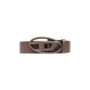 Diesel Bälte Oval D Logo Brown, Unisex