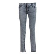 Dsquared2 Blå Denim Jeans med 5 Fickor Blue, Dam