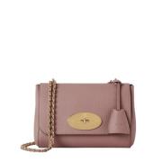 Mulberry Rosa Läder Axelväska med Lås Pink, Dam