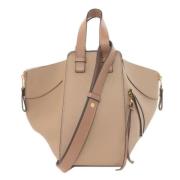 Loewe Pre-owned Pre-owned Tyg handvskor Beige, Dam