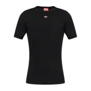 Diesel T-shirt D-Ribber-N Black, Herr