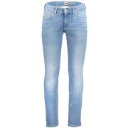 Tommy Hilfiger Slim Jeans med Tvättad Effekt Blue, Herr