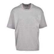 Emporio Armani Bomull T-shirt Gray, Herr