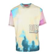 Diesel Tshirt Multicolor, Herr