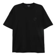 Giorgio Armani Svart T-shirt för män Black, Herr