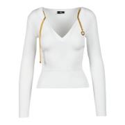 Elisabetta Franchi Maglia White, Dam