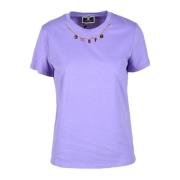 Elisabetta Franchi Tshirt Purple, Dam