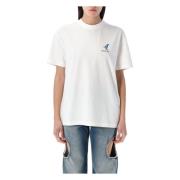 Off White Pil Tee för en Fräsch Look White, Dam