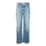 Tommy Hilfiger Klassiska jeans med 99% bomull Blue, Dam