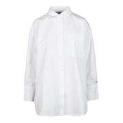 Tommy Hilfiger Bomullsskjorta White, Dam