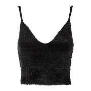 PINKO Teddy Juice Top med Band Black, Dam