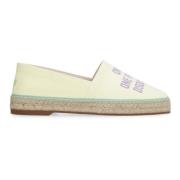 Dsquared2 Ekologiska bomulls espadriller Yellow, Dam