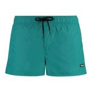 Versace Mesh Lining Swim Shorts Green, Herr