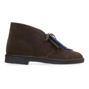 Clarks Klassiska Suede Desert Boots Brown, Herr