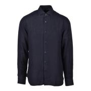 Tommy Hilfiger Linneskjorta Blue, Herr