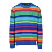 Polo Ralph Lauren Bomullstickad Topp Multicolor, Herr