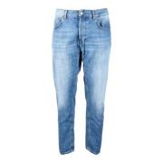 Dondup Bomulls Jeans Blue, Herr