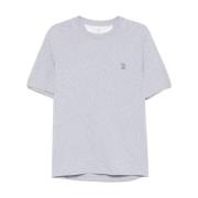 Brunello Cucinelli Grå T-shirts och Polos Gray, Herr