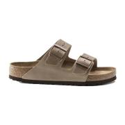 Birkenstock Original Anatomic Nubuck Sandaler Brown, Dam