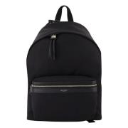 Saint Laurent City Ryggsäck Vår-Sommar 2025 Black, Herr