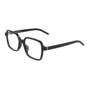 Saint Laurent Fyrkantiga glasögonbågar SL M139 Black, Unisex