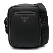 Emporio Armani Stilren Messenger Väska Black, Herr