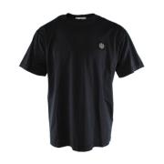 Stone Island Blå Bomull Herr T-shirt Blue, Herr