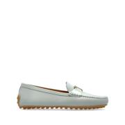 Tod's Stiliga Klassiska Loaferskor Blue, Dam