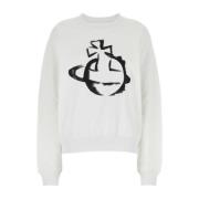 Vivienne Westwood Oversize Vit Bomullströja White, Dam